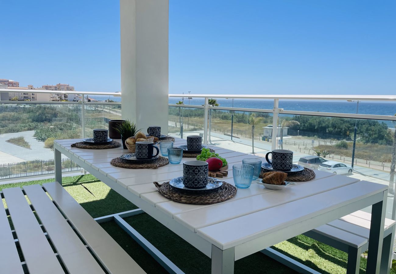 Apartamento en Torrox Costa - Dunas Beach con vistas al Mar en Torrox Costa