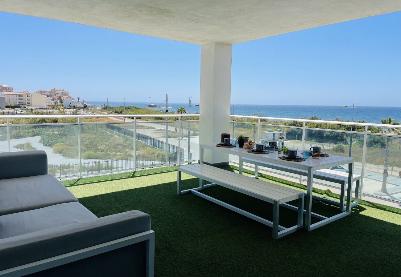 Apartamento en Torrox Costa - Dunas Beach con vistas al Mar en Torrox Costa