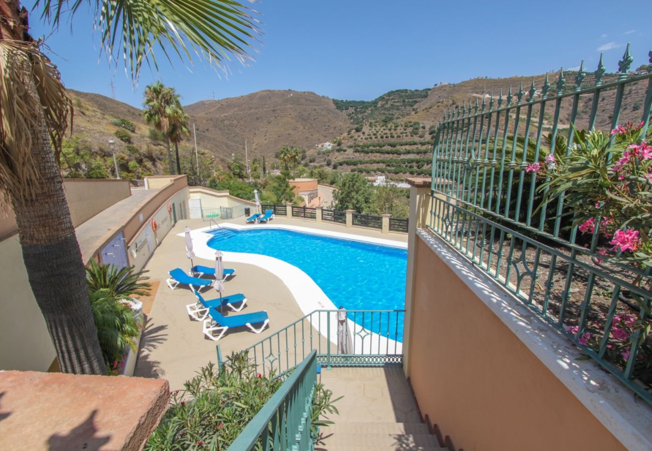 Apartamento en Nerja - Apartamento Altos de Tamango con vistas y pisicina