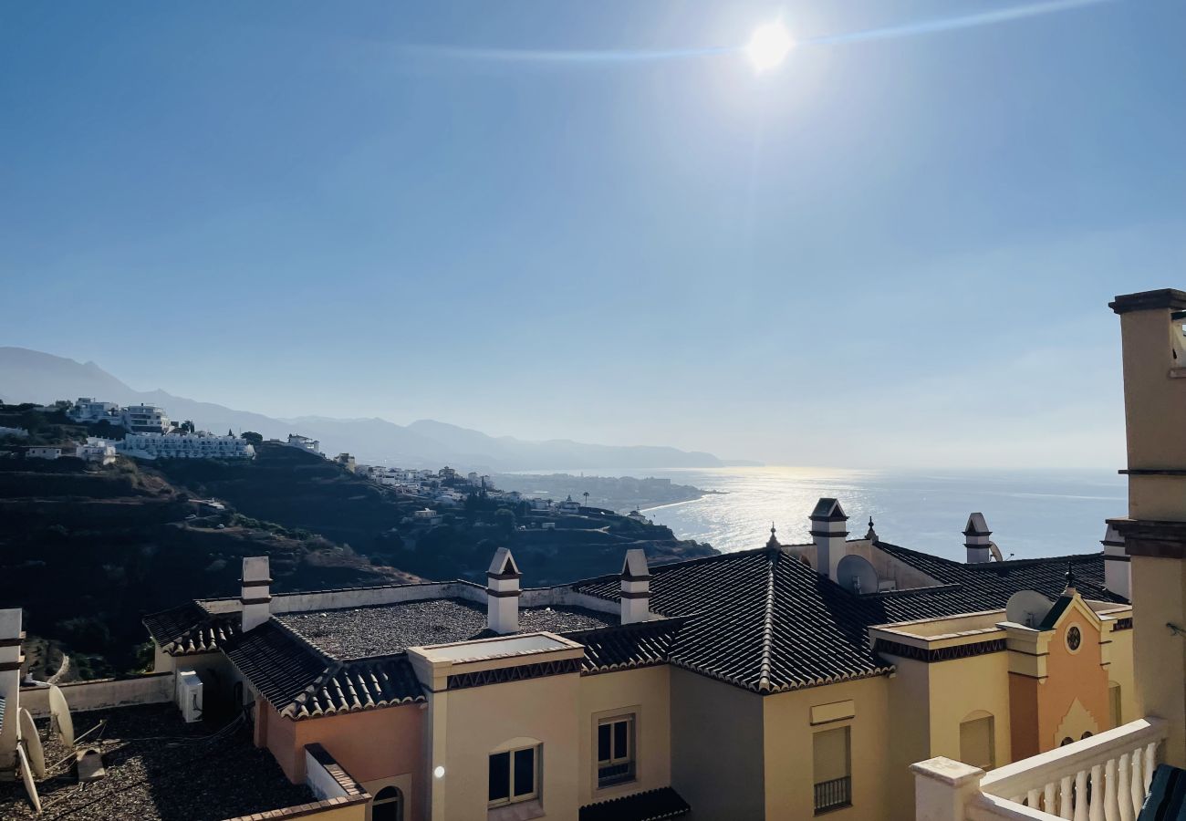 Apartamento en Nerja - Apartamento Altos de Tamango con vistas y pisicina