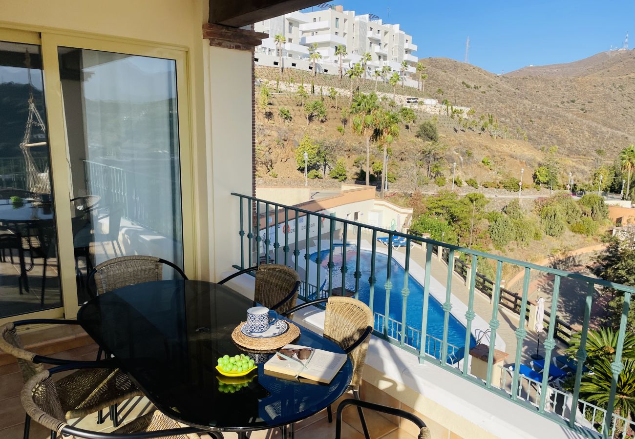 Apartamento en Nerja - Apartamento Altos de Tamango con vistas y pisicina