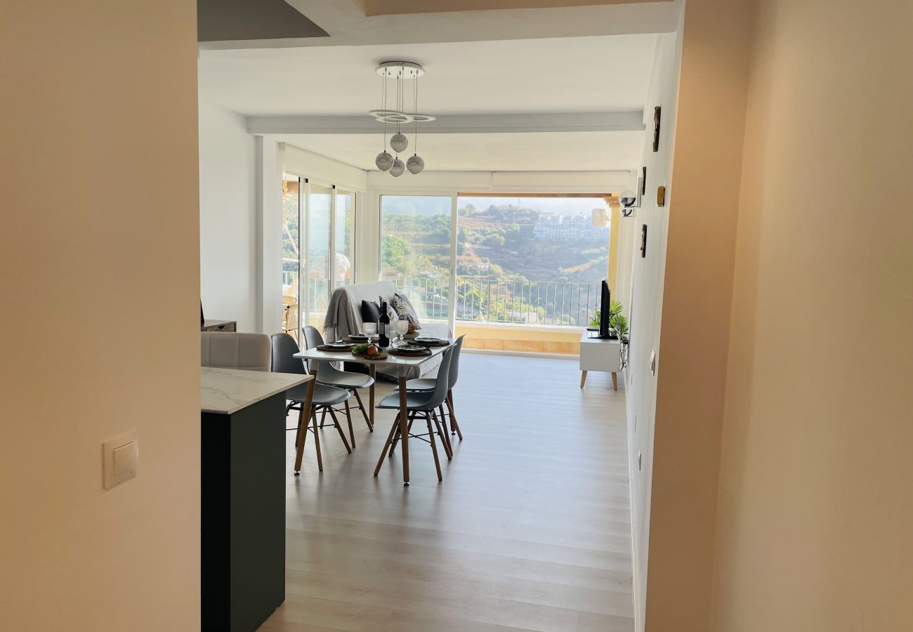 Apartamento en Nerja - Apartamento Altos de Tamango con vistas y pisicina