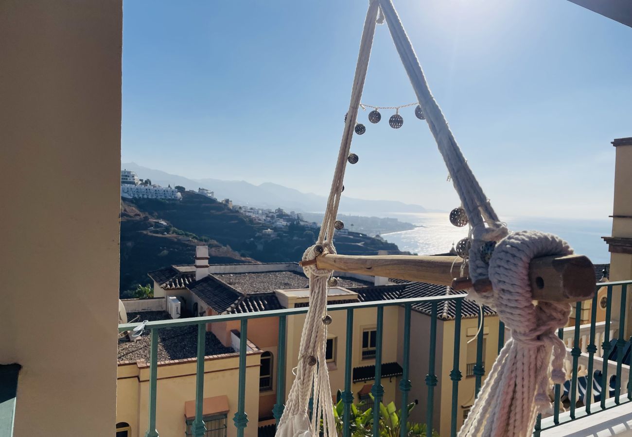Apartamento en Nerja - Apartamento Altos de Tamango con vistas y pisicina