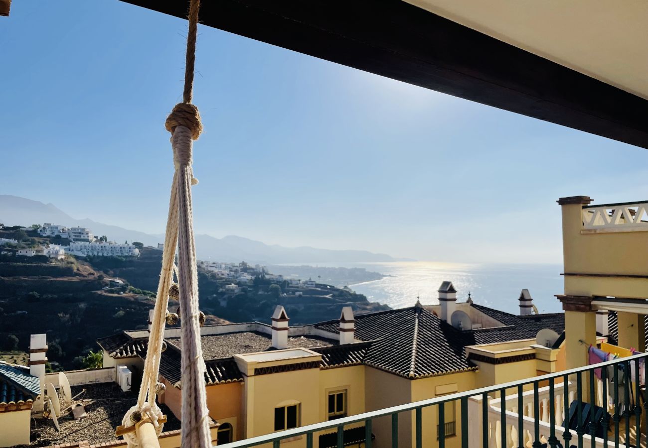 Apartamento en Nerja - Apartamento Altos de Tamango con vistas y pisicina