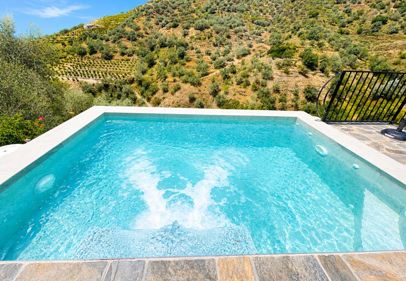 Casa rural en Sayalonga - Cortijo Majuelo con piscina privada Sayalonga