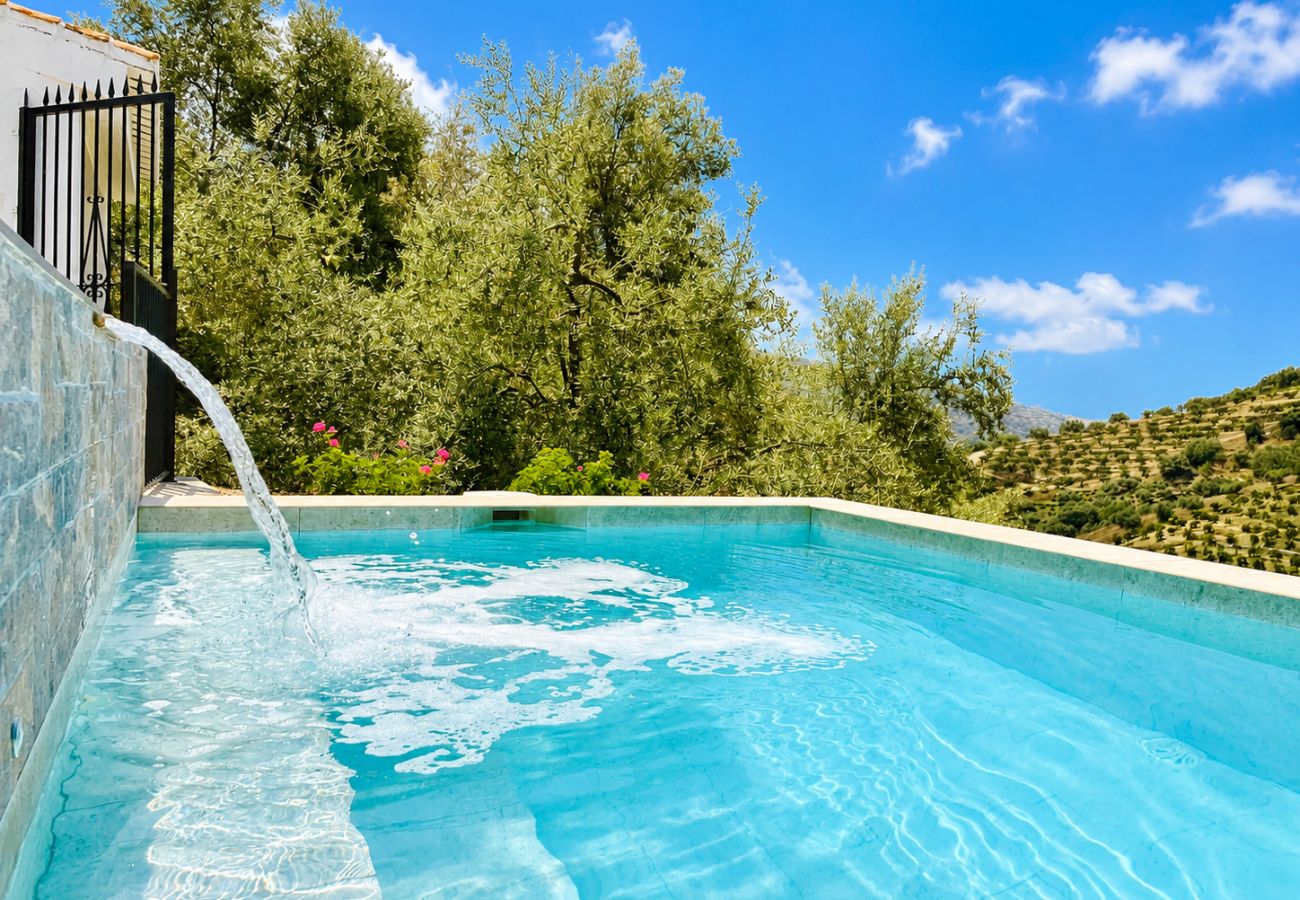 Casa rural en Sayalonga - Cortijo Majuelo con piscina privada Sayalonga