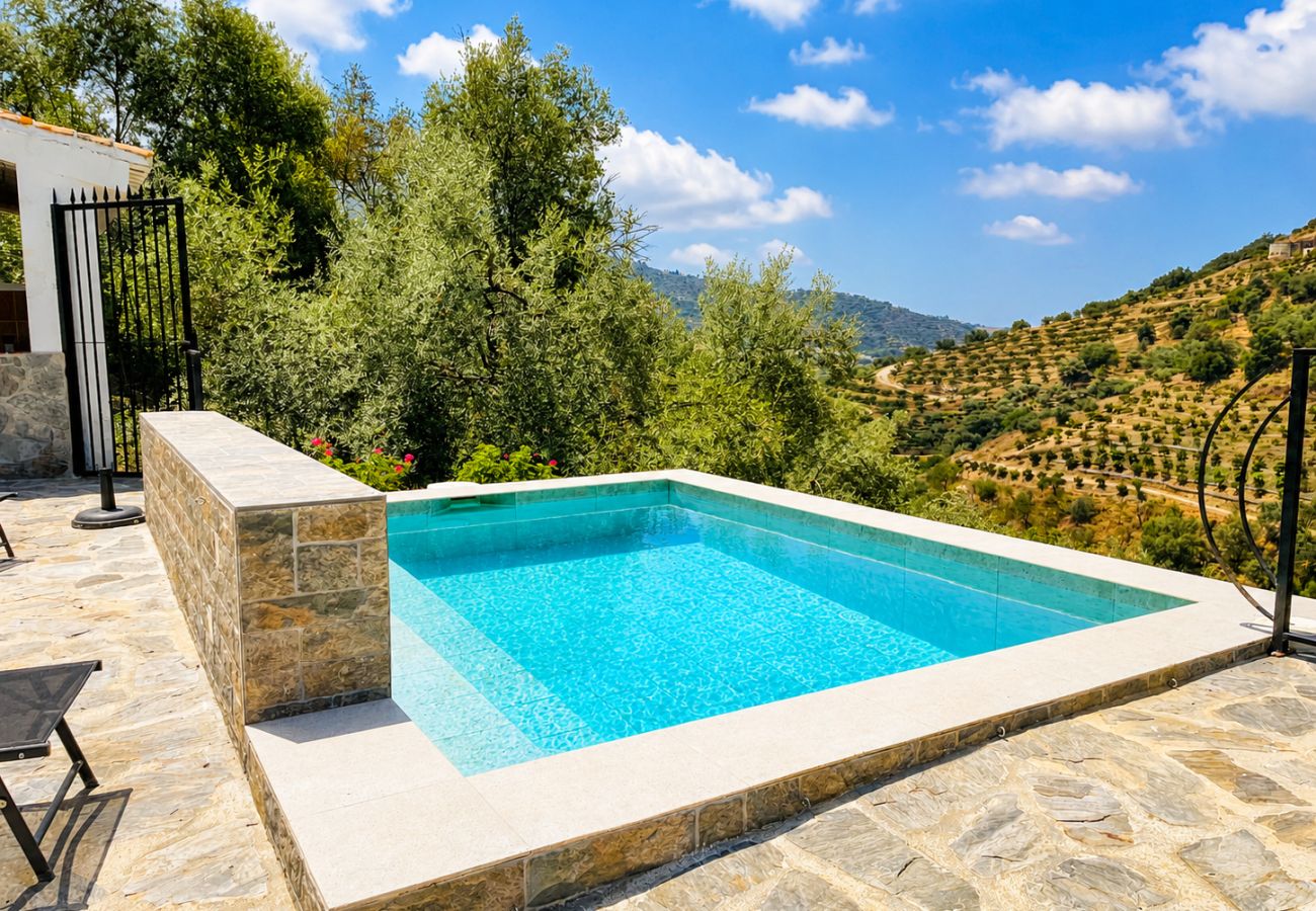 Casa rural en Sayalonga - Cortijo Majuelo con piscina privada Sayalonga