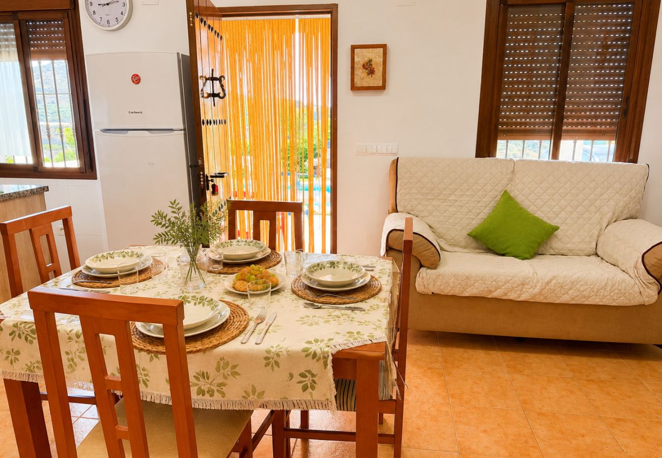 Casa en Torrox Costa - Cortijo las Flores con piscina privada