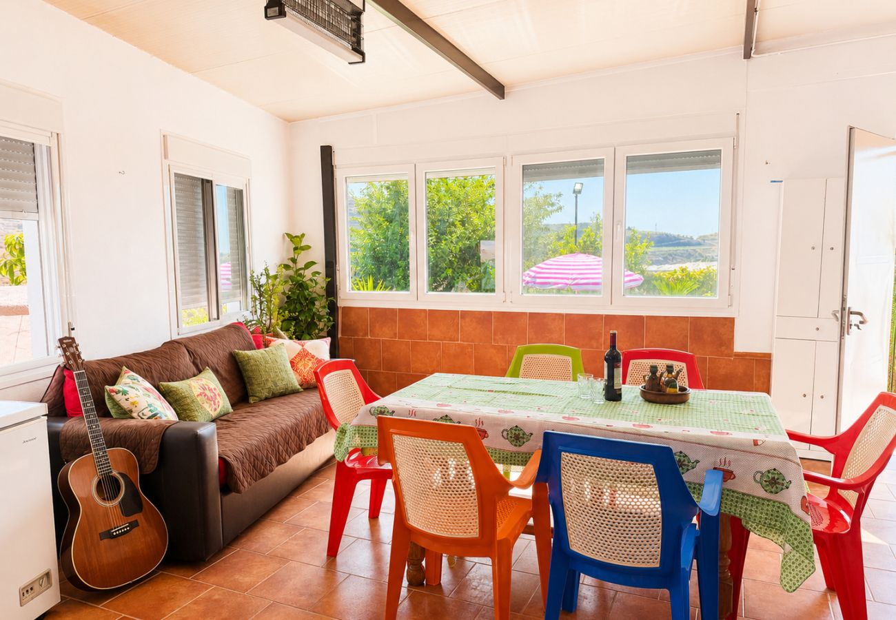 Casa en Torrox Costa - Cortijo las Flores con piscina privada