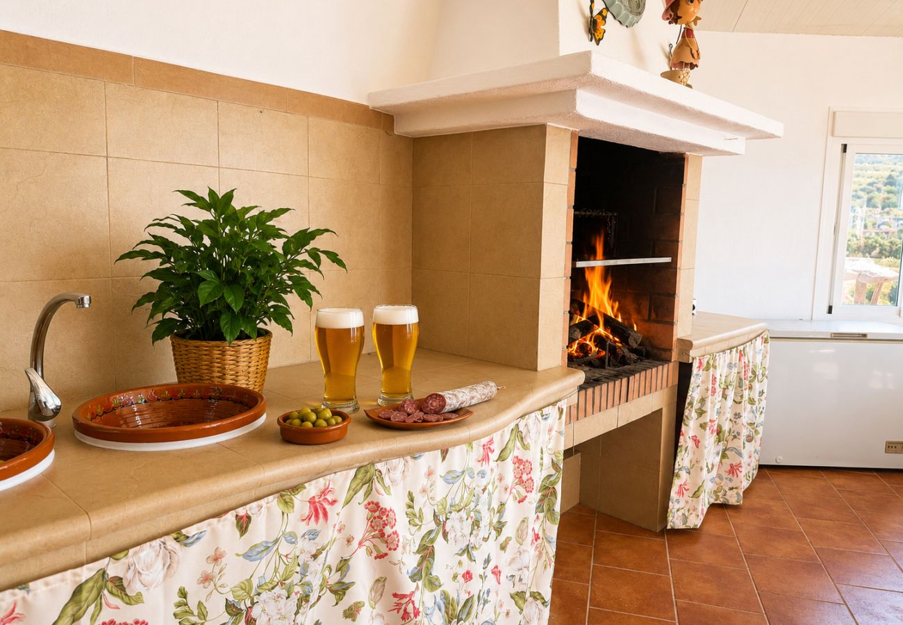 Casa en Torrox Costa - Cortijo las Flores con piscina privada