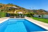 Casa rural en Cómpeta - Cortijo Juan de Dios piscina privada en Competa