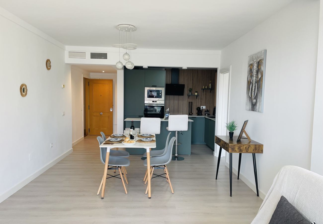 Apartment in Nerja - Apartamento Altos de Tamango con vistas y pisicina