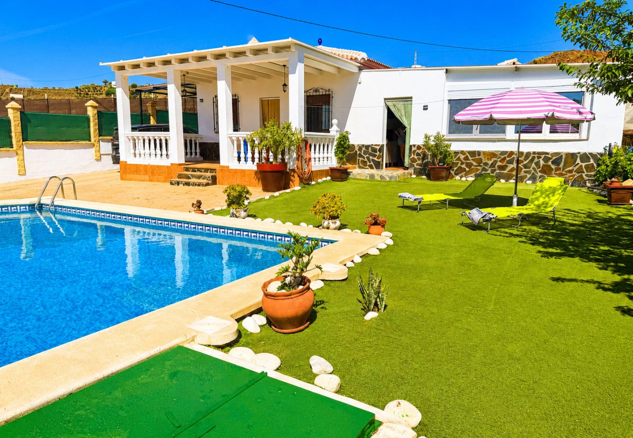 House in Torrox Costa - Cortijo las Flores con piscina privada