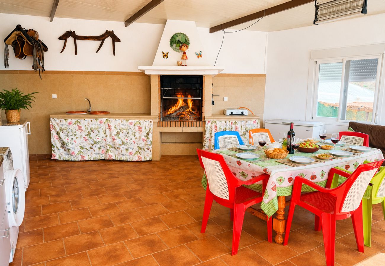 House in Torrox Costa - Cortijo las Flores con piscina privada