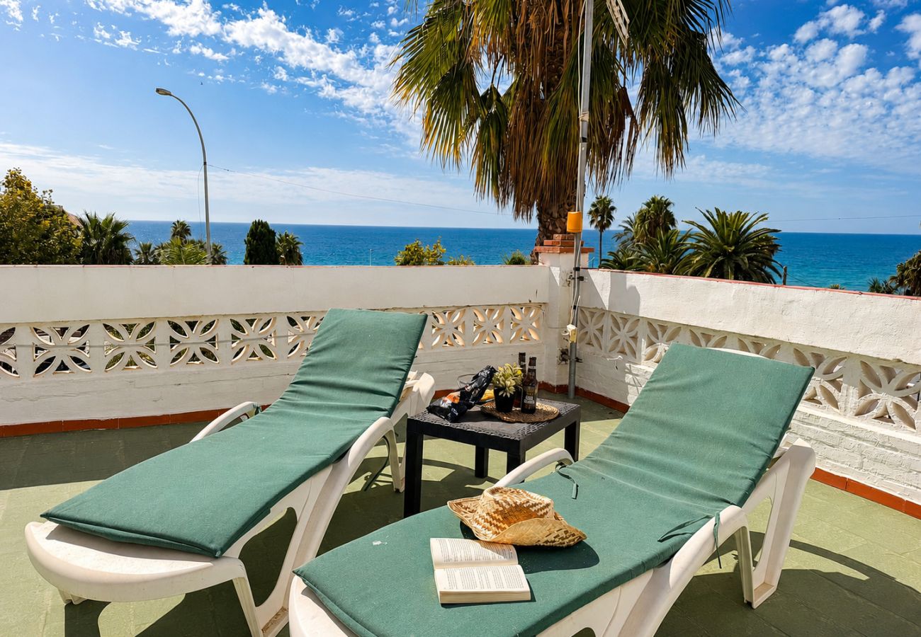 House in Nerja - Villa Juanita en Nerja con vistas al mar