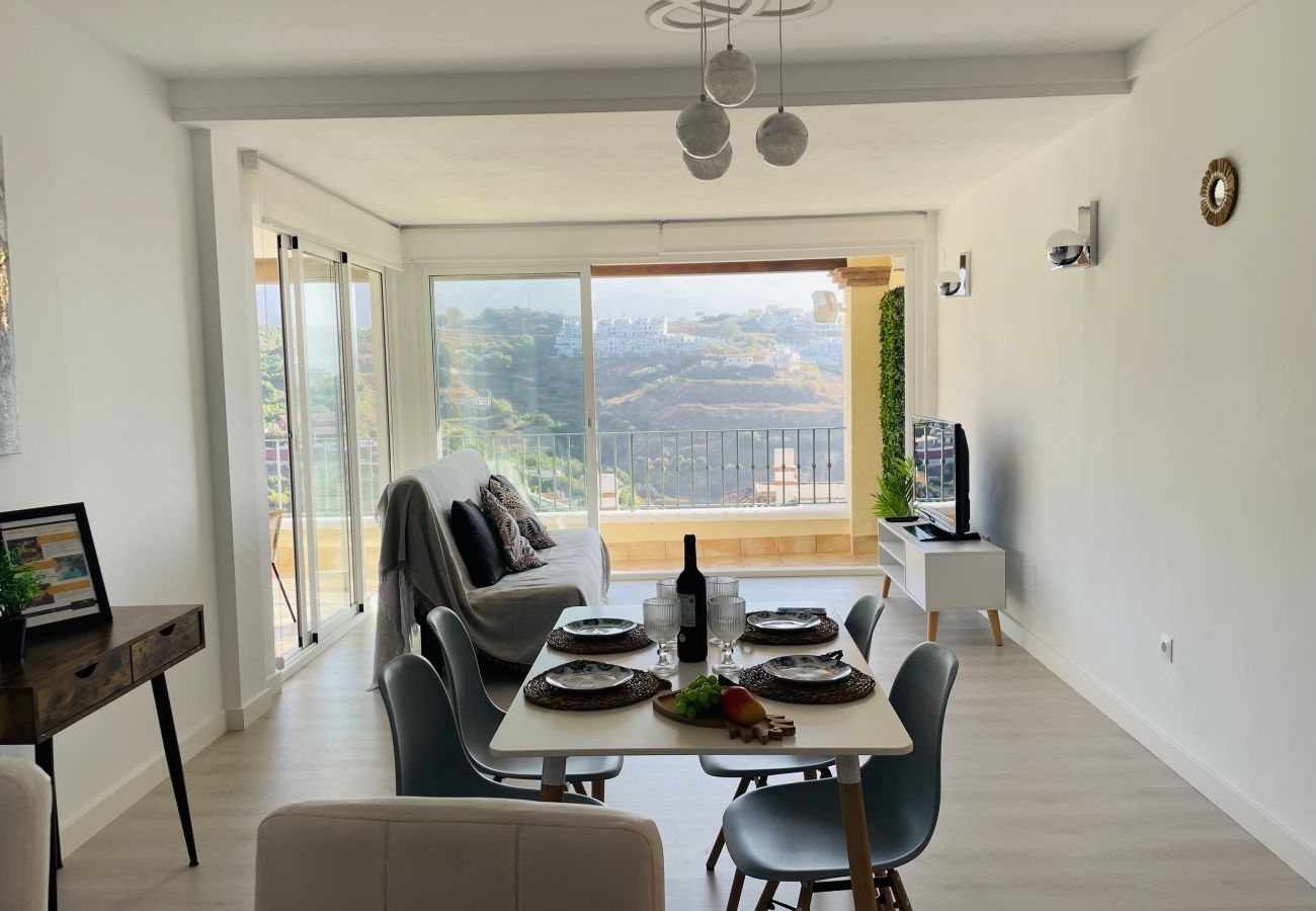 Appartement à Nerja - Apartamento Altos de Tamango con vistas y pisicina