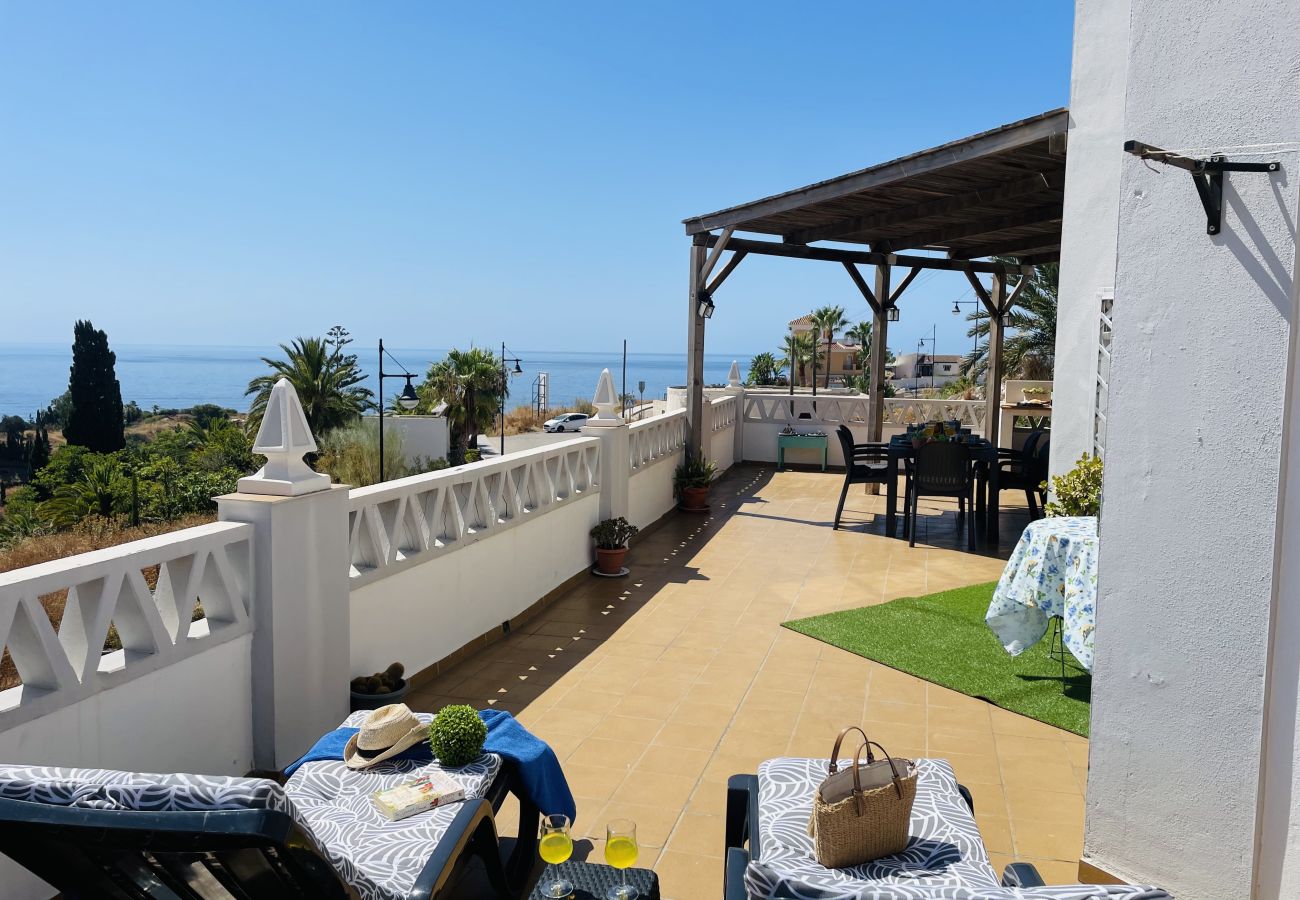 Maison mitoyenne à Torrox Costa - Casa Blanca con vistas al mar by At Home Costa del